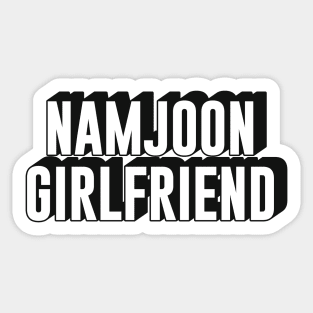 BTS Bangtan Kim Namjoon RM girlfriend text ARMY | Morcaworks Sticker